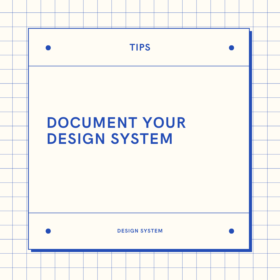 How to Document Your Design System